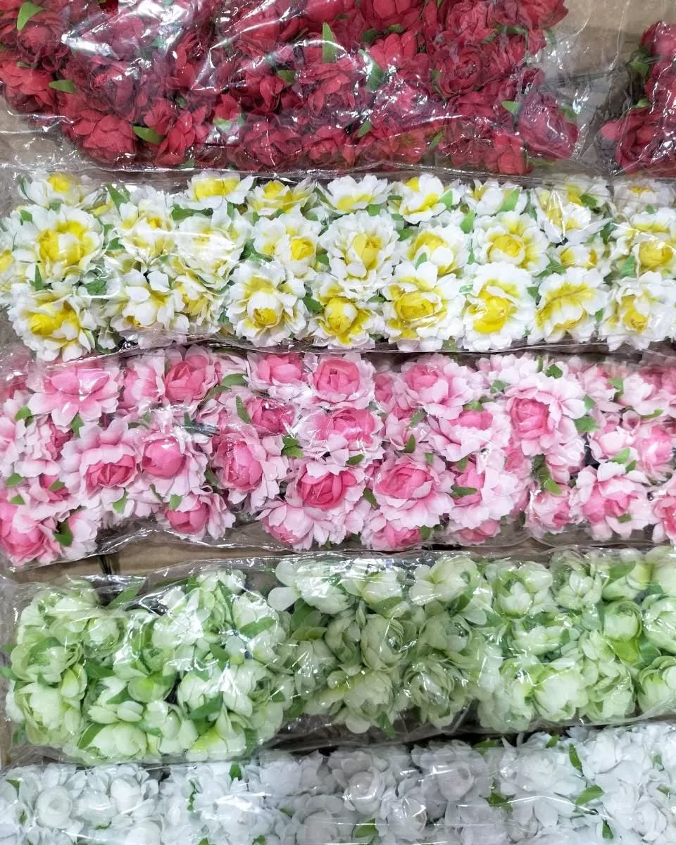 Traditional Flower Garland Mala by Balaji Beads & Flowers Mumbai